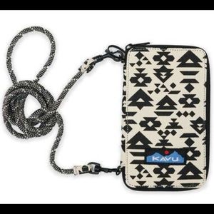 KAVU Go Time Wallet on a String Crossbody